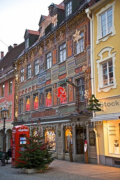 Füssen - Old town in Bavaria, Germany